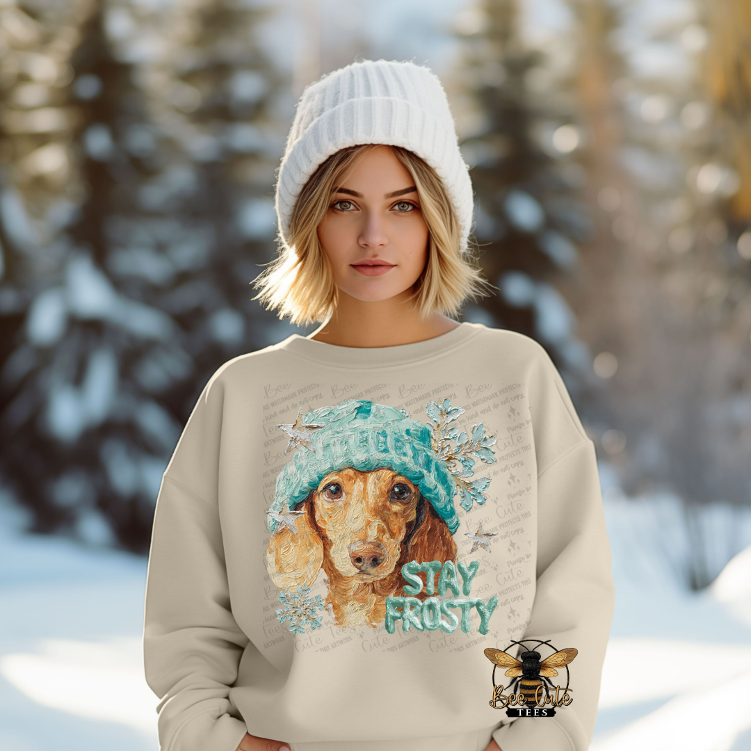Stay Frosty Dachshund