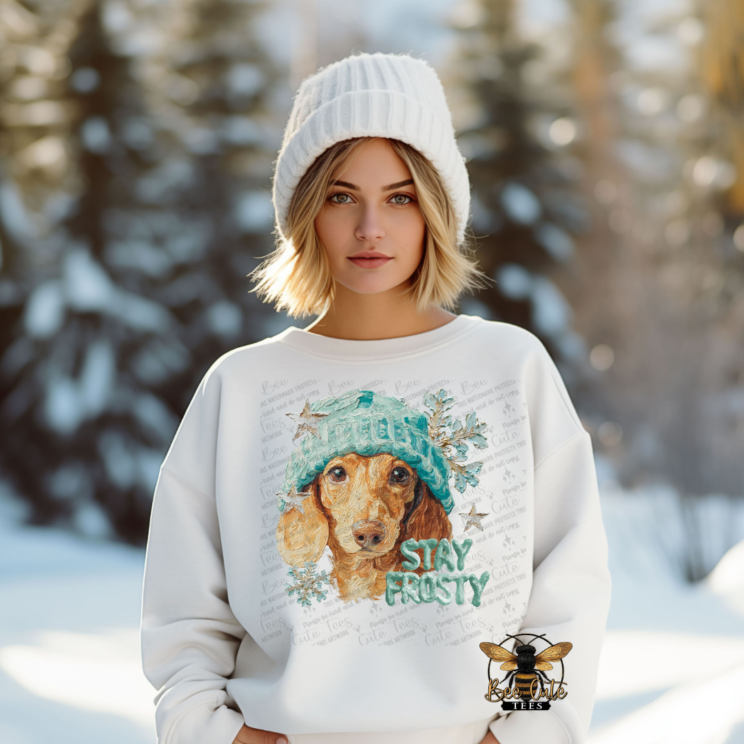 Stay Frosty Dachshund