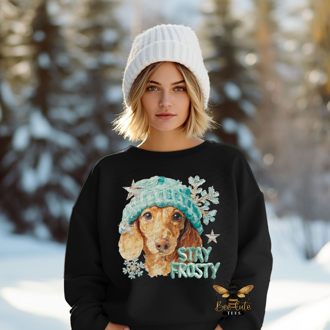 Stay Frosty Dachshund