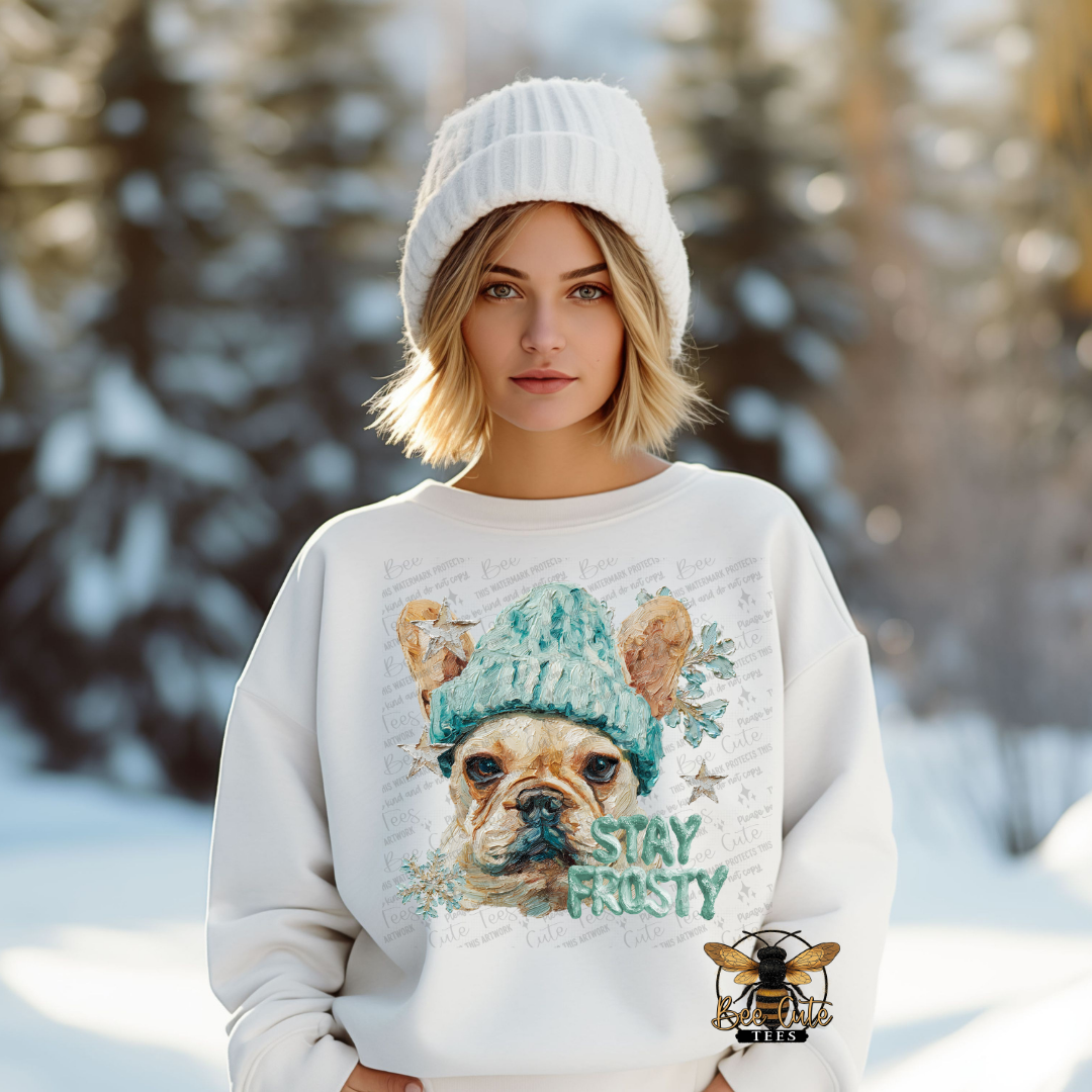 Stay Frosty French Bulldog