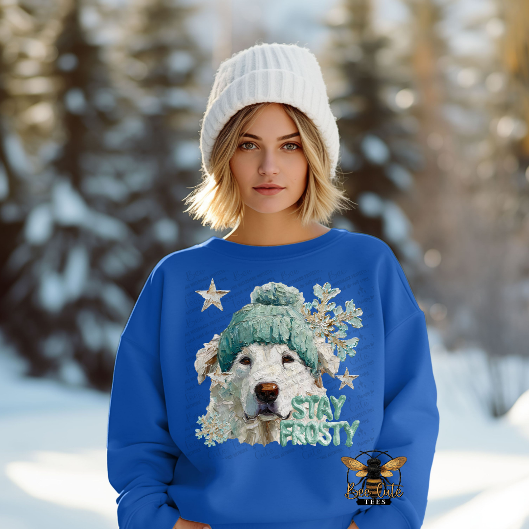 Stay Frosty Great Pyrenees