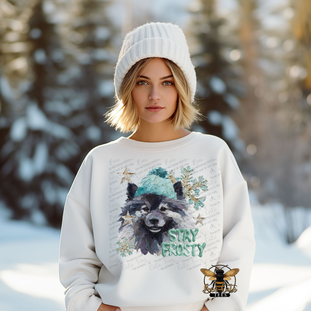 Stay Frosty Keeshond
