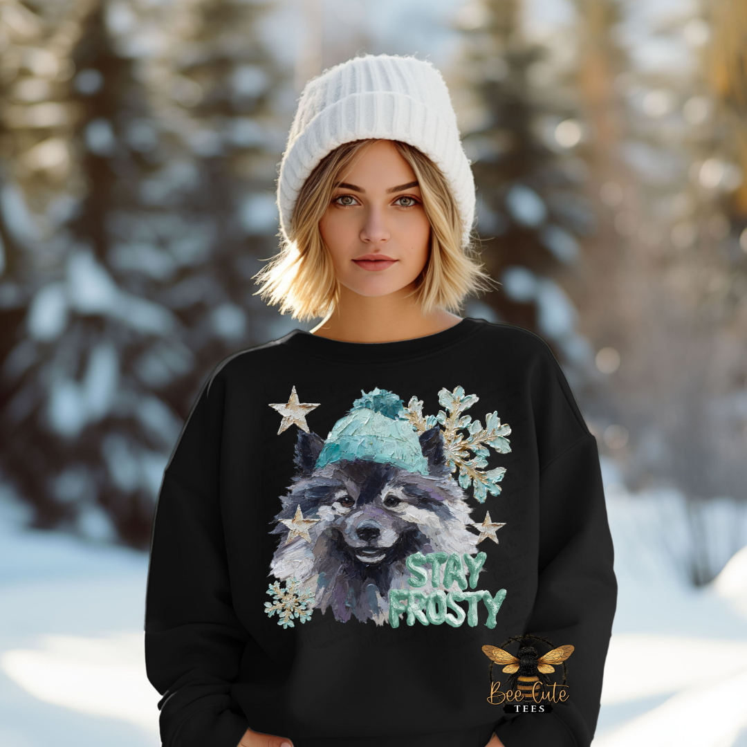 Stay Frosty Keeshond