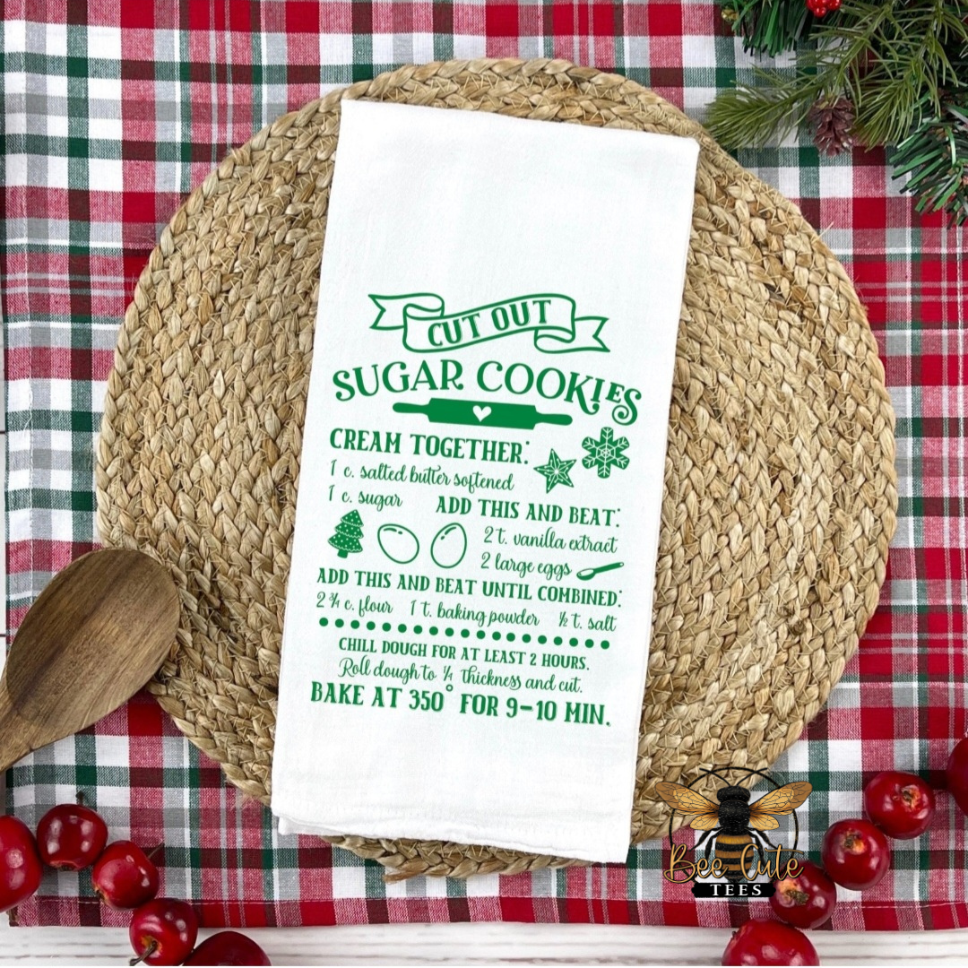 Cut Out Sugar Cookie Recipe