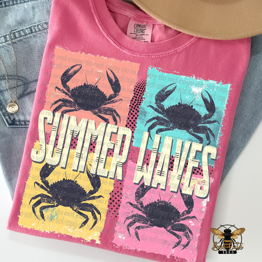 Summer Waves Crabs