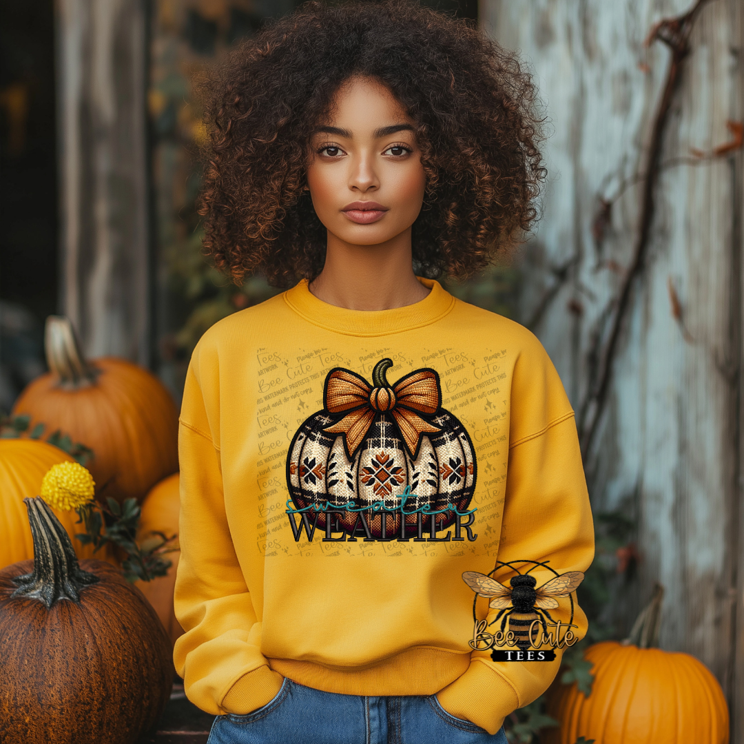 Sweater Weather Pumpkin