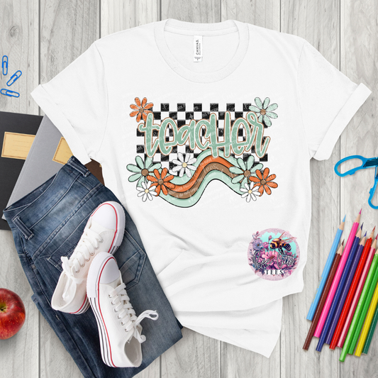 Teacher Boho Waves