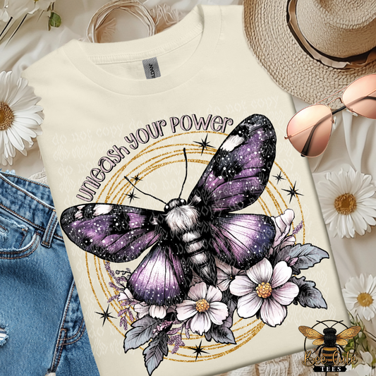 Unleash Your Power Moth