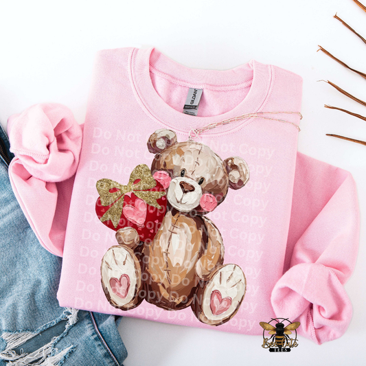 Valentine's Boy Teddy Bear