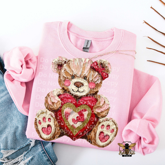 Valentine's Girl Teddy Bear