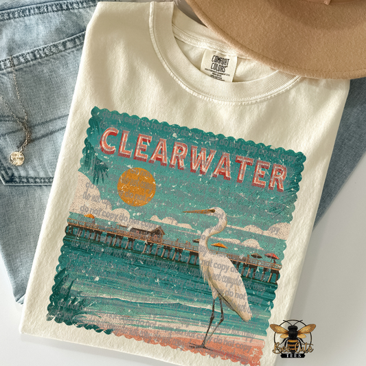 Vintage Clearwater Stamp