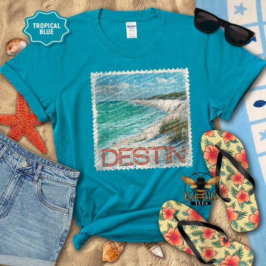Vintage Destin Stamp