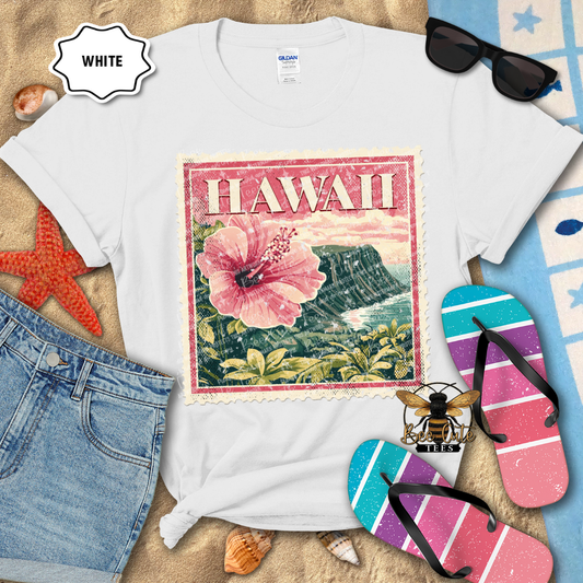 Vintage Hawaii Stamp