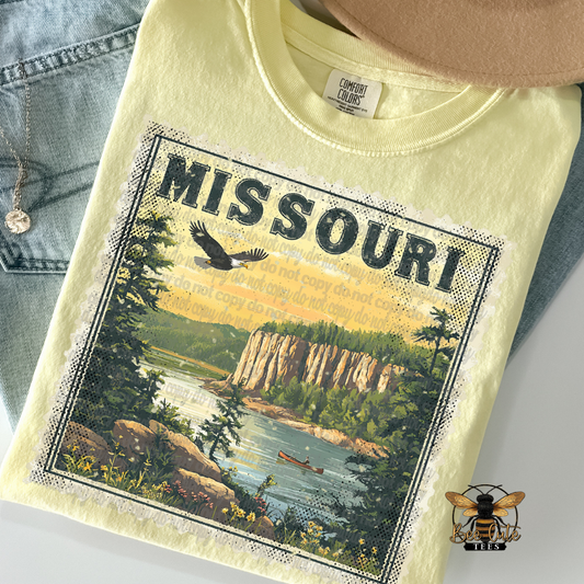 Vintage Missouri Stamp
