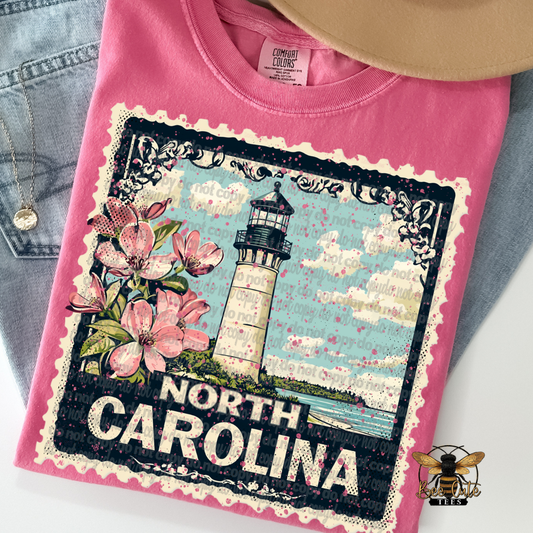 Vintage North Carolina Stamp