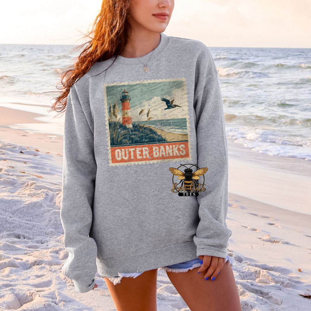 Vintage Outer Banks Stamp