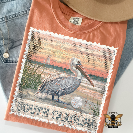 Vintage South Carolina Stamp