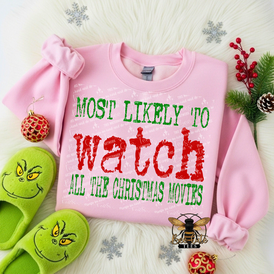 Most Likely To Watch All The Christmas Movies