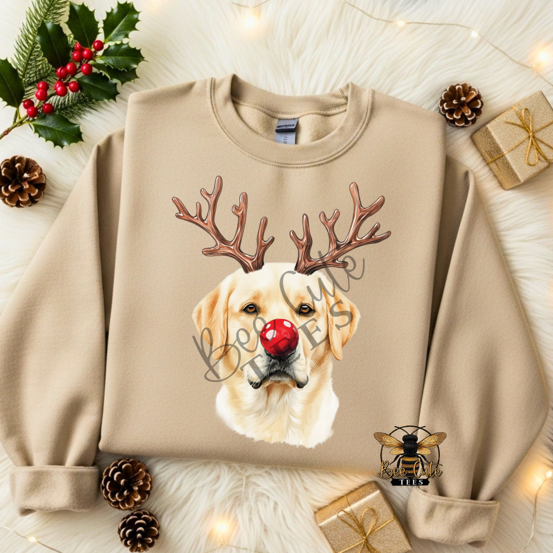 Yellow Lab Christmas